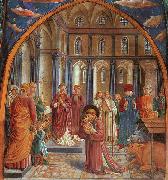 Benozzo Gozzoli Establishment of the Manger at Greccio china oil painting reproduction